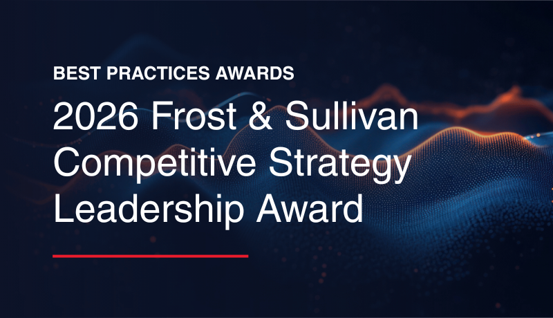 2026 Frost & Sullivan Competitive Strategy Leadership Award