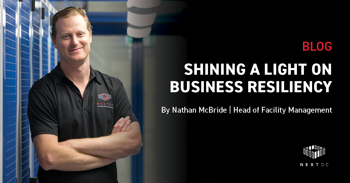 Shining a light on business resiliency