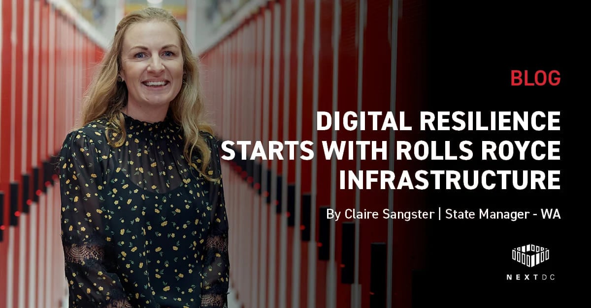 Digital resilience starts with Rolls Royce infrastructure