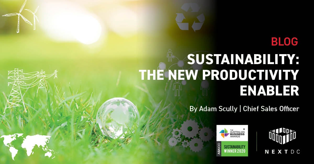 Sustainability: the new productivity enabler