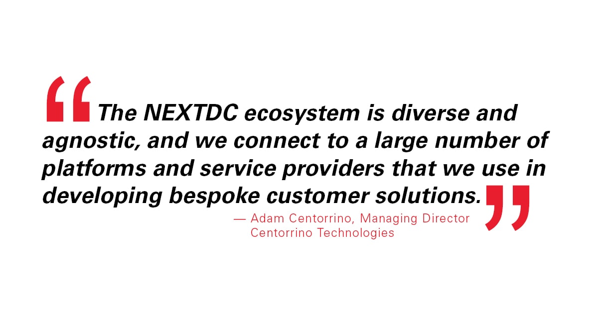 Centorrino Technologies Data Centre Ecosystems Quote