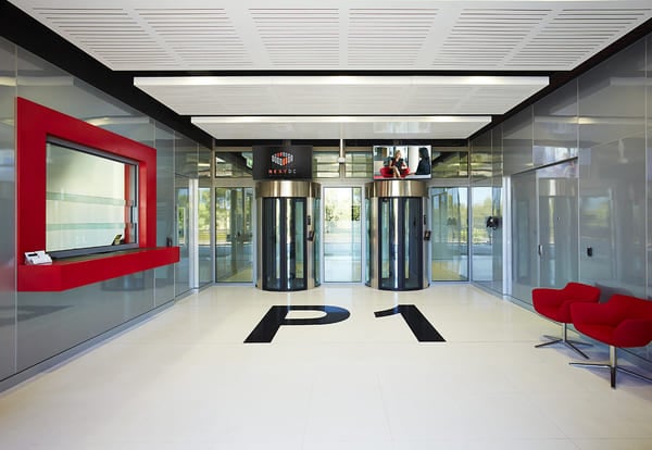 P1 Perth data centre foyer